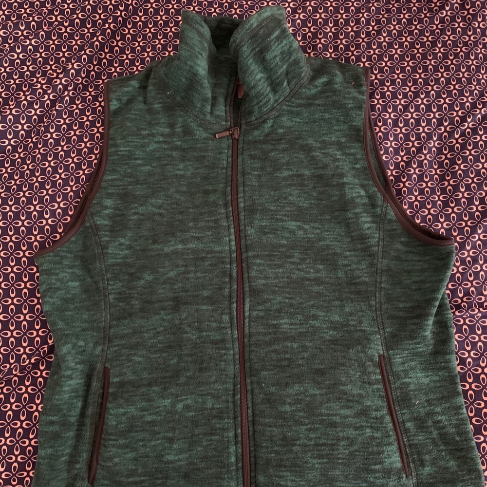 Teal blue sweater vest